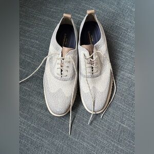 Cole Haan Men's Gray Knit Oxfords